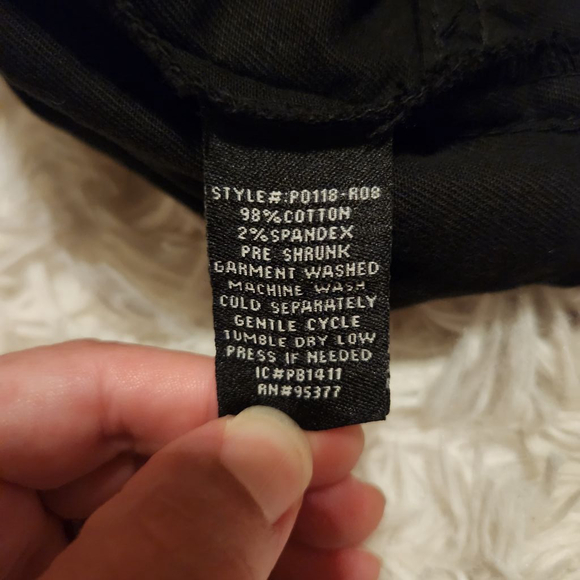 Sanctuary Black Cargo Bootcut Jeans - Picture 6 of 8